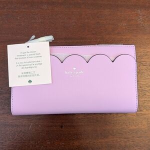 NWT Kate Spade Magnolia Street Brayton Lavender Frost Wallet